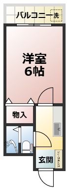 いずみハイツの間取り画像