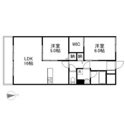 ラシュレ浜野の間取り画像