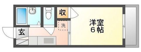 コーポプチⅢの間取り画像