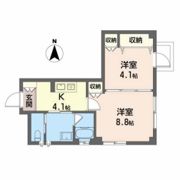 クローバーハウスの間取り画像