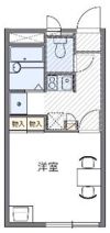 レオパレスエスペランサⅡの間取り画像