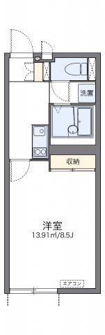 レオネクストかのうの間取り画像