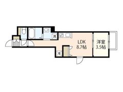 月光江波東四番館の間取り画像