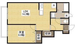 仮）旭1丁目アパートの間取り画像