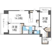 JP noie 同心の間取り画像