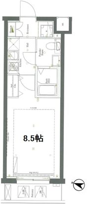 AZEST富士見町の間取り画像