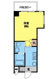 サザン長柄の間取り画像