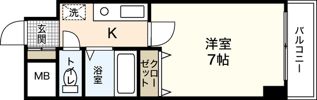 エスポアール楠木の間取り画像