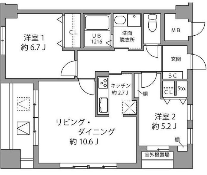 間取図