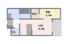 光陽マンション古賀天神の間取り画像