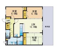 ピア白水ヶ丘の間取り画像