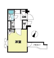 ヴァンハウス横須賀中央の間取り画像