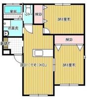 プリメーラ城南Ⅱの間取り画像