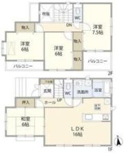 長久手市の間取り画像