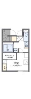 レオパレスミノールの間取り画像