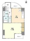 CASSIA錦糸町South Courtの間取り画像