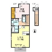 パストラルAの間取り画像