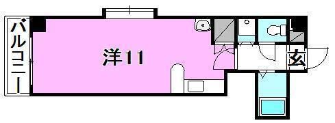 ベルメゾン生石南の間取り画像