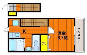 Cassini南棟の間取り画像