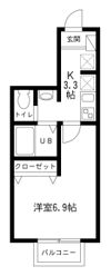 キャメル五反野Ⅱ A棟の間取り画像