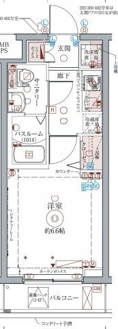 クレヴィスタ立石の間取り画像