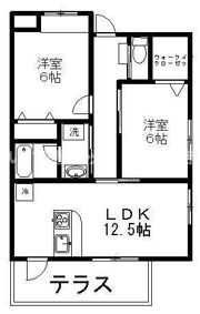 シーステージ石田の間取り画像
