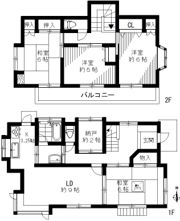 並木5丁目戸建の間取り画像