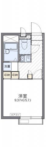 レオパレスサンブリッジの間取り画像