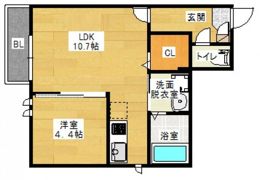 GRANDTIC BIG BIRDの間取り画像