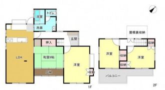 湊戸建の間取り画像