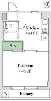 クレール・ヴェルジェの間取り画像