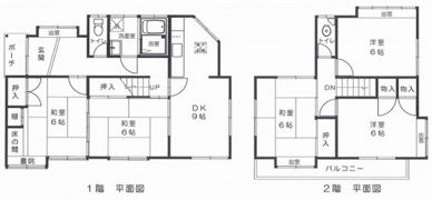 ハナ邸の間取り画像