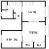 共和ハイツの間取り画像