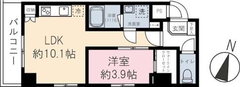 Casa Flag Shibuyaの間取り画像