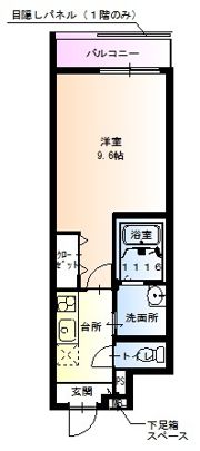 フジパレス江坂Ⅵ番館の間取り画像