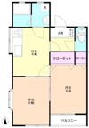 コーポ東 B棟の間取り画像