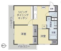 中央サニーコーポの間取り画像