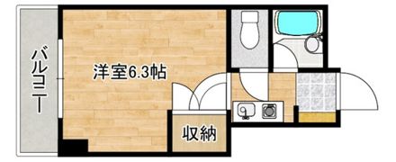 エステート24東雲の間取り画像