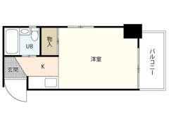 リバーサイド庚午の間取り画像