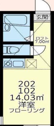 ユナイト横浜スワンナプームの丘の間取り画像