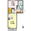 Merveille B棟の間取り画像