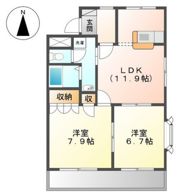 ラ・ヴィータ高取北Ⅱの間取り画像
