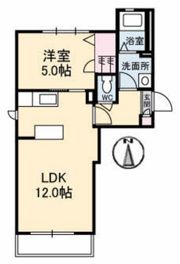 ラ・パルテール百間川 7番館の間取り画像