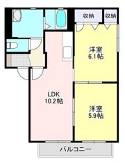ルミエールⅠの間取り画像