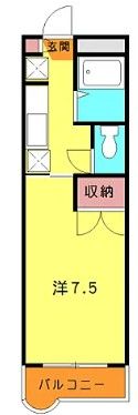 クレアール野比の間取り画像