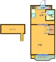 コナビック西塚Ⅱの間取り画像