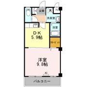 グランツ屋島Ⅲの間取り画像