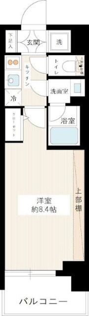 フュージョナル王子HY’sの間取り画像
