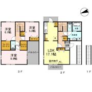 リッシュ宮内 Ⅰの間取り画像