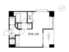 オスト・ヴォルケ東雲の間取り画像